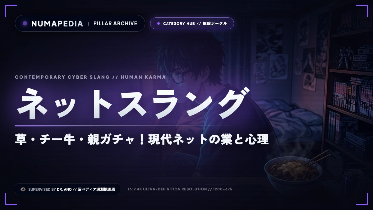 ネットスラング全般 特集アーカイブ