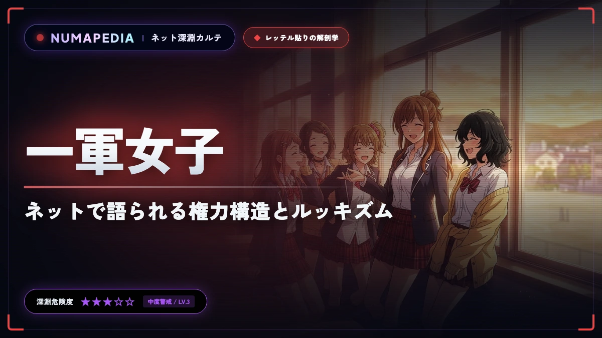 『一軍女子』の特徴とスクールカーストの深淵｜ネットで語られる権力構造とルッキズム